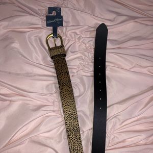 cheetah print belt